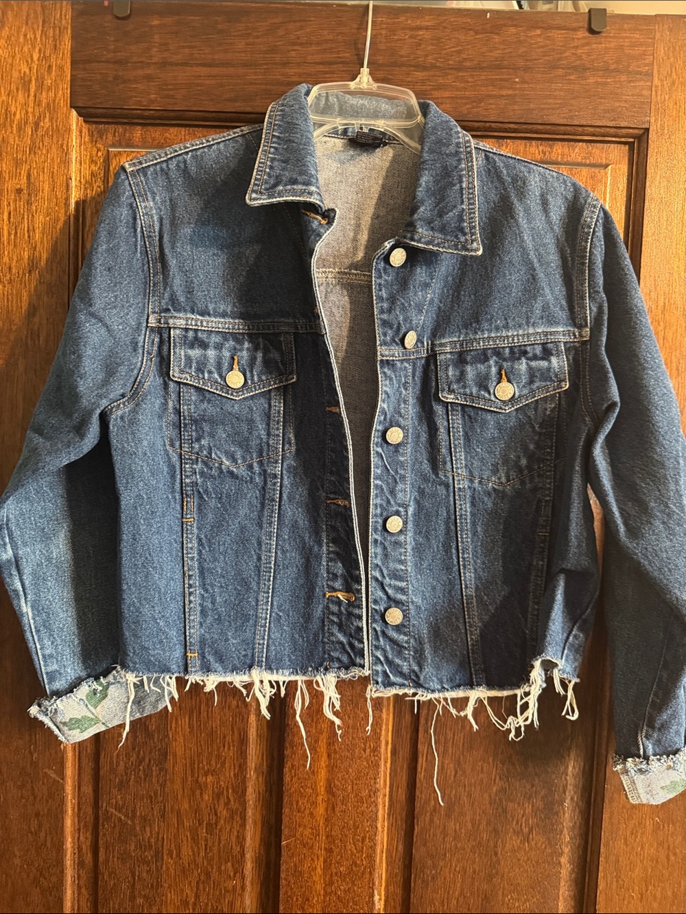 Dark Blue Denim Jacket - Women